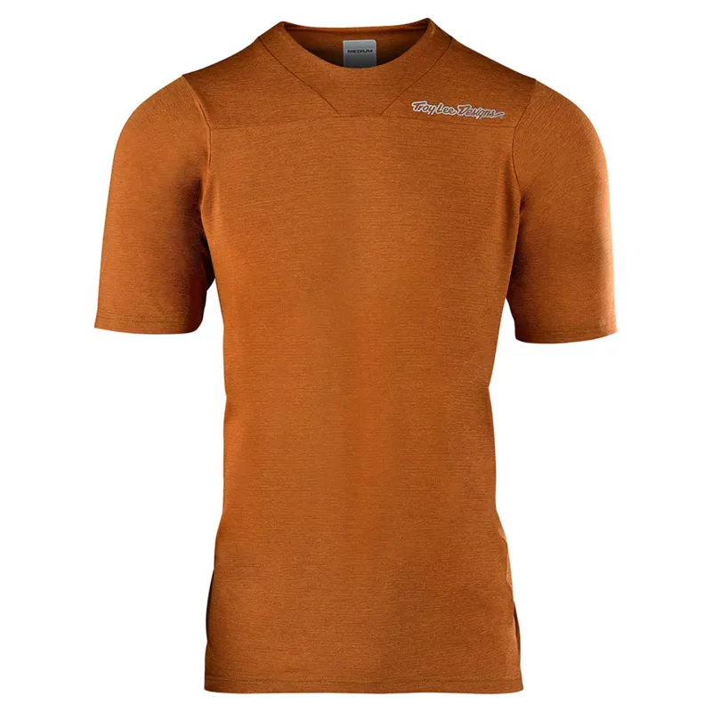 Troy Lee Designs Skyline Short Sleeve Jersey - Heather Bourbon-2