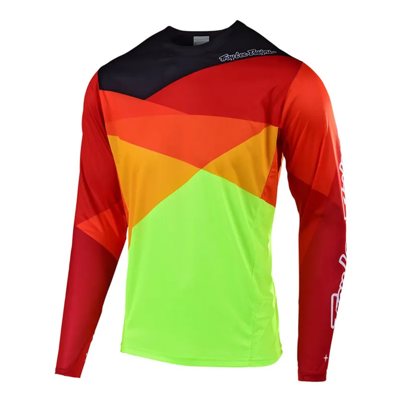 Troy Lee Designs Sprint Long Sleeve Jersey - Yellow/Orange
