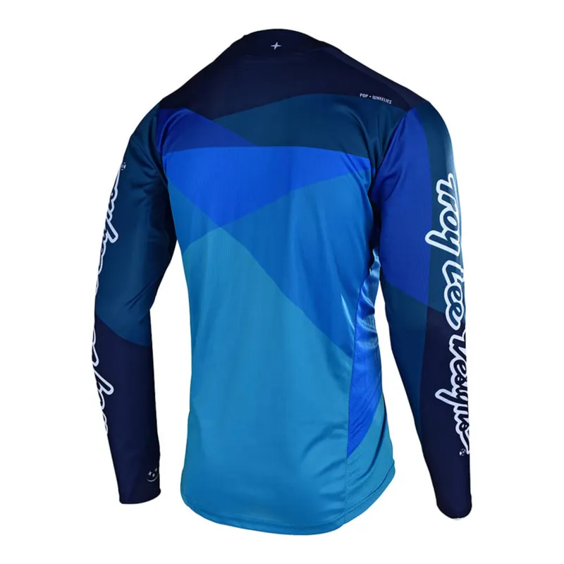 Troy Lee Designs Sprint Youth Long Sleeve Jersey - Blue-1