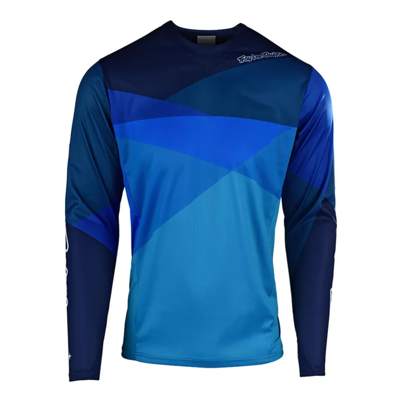 Troy Lee Designs Sprint Youth Long Sleeve Jersey - Blue-2
