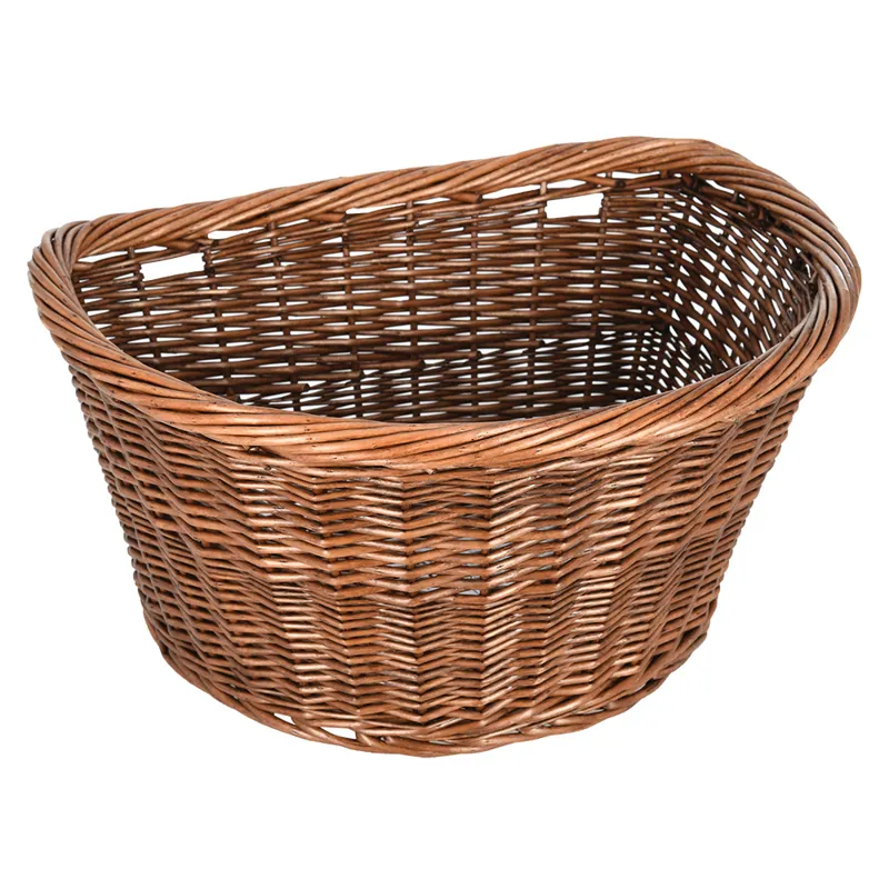 Oxford Trinity Deluxe 18 inch D Shaped Wicker Basket