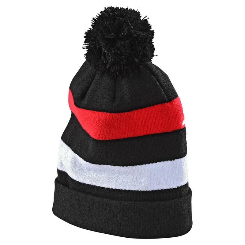 Troy Lee Designs Sram TLD Racing Block Pom Beanie - Black-1