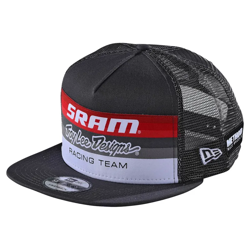 Troy Lee Designs Sram TLD Racing Block Snapback - Charcoal