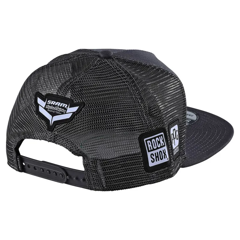 Troy Lee Designs Sram TLD Racing Block Snapback - Charcoal-1