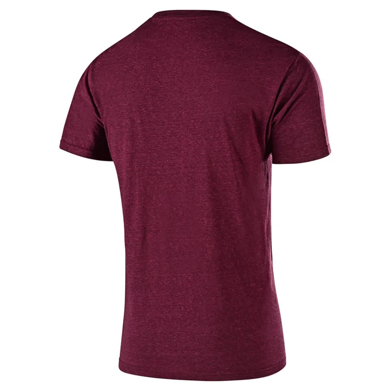 Troy Lee Designs Flowline Short Sleeve Tech Tee - Sangria-1