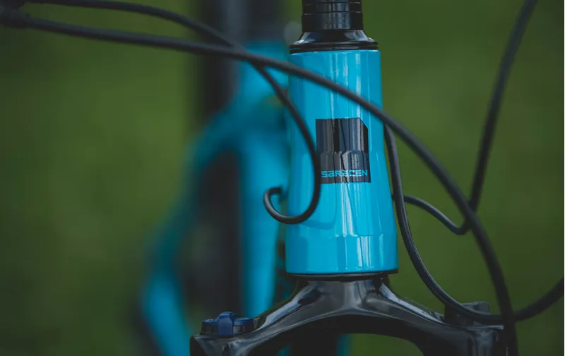 Saracen Mantra 27.5 2020 Hardtail Mountain Bike - Blue-10