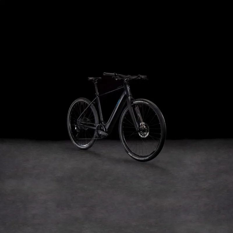 Cube Editor Hybrid Pro 400x 2024 Electric Hybrid Bike - Black-3