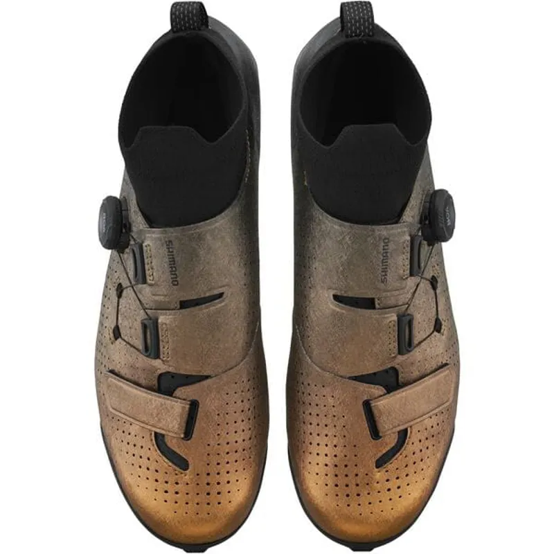 Shimano RX8R Men's Gravel/CX Road Shoes - Orange-1