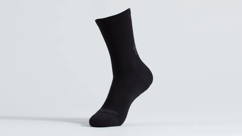 Specialized Cotton Tall Socks - Black-1