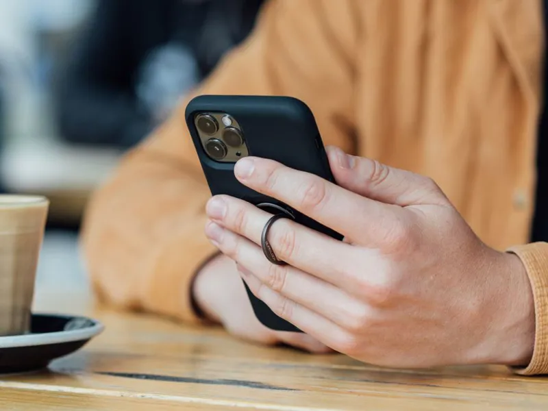 Quad Lock Phone Ring / Stand V2 - Black-1
