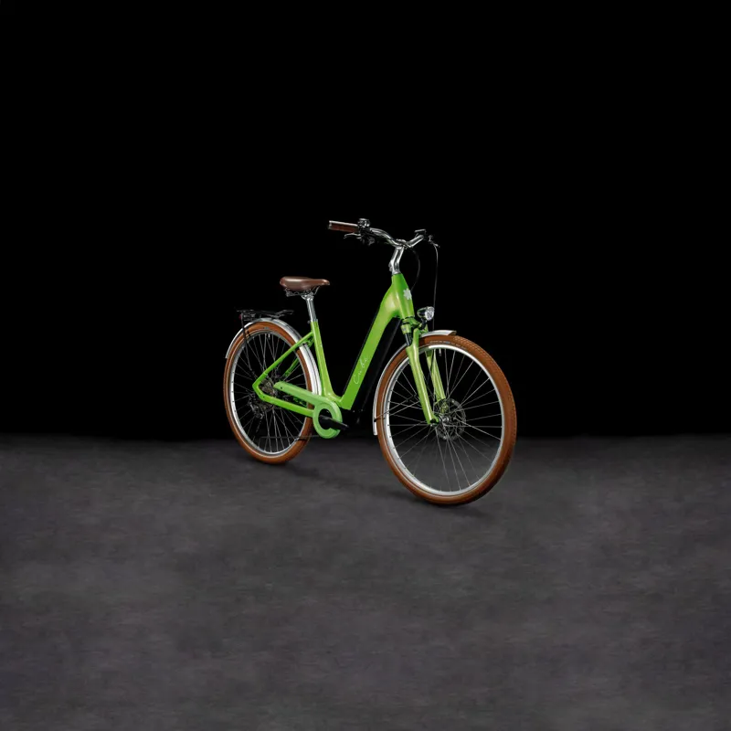 Cube Ella Ride Hybrid 500 2024 Women's Electric Hybrid Bike - Green-2