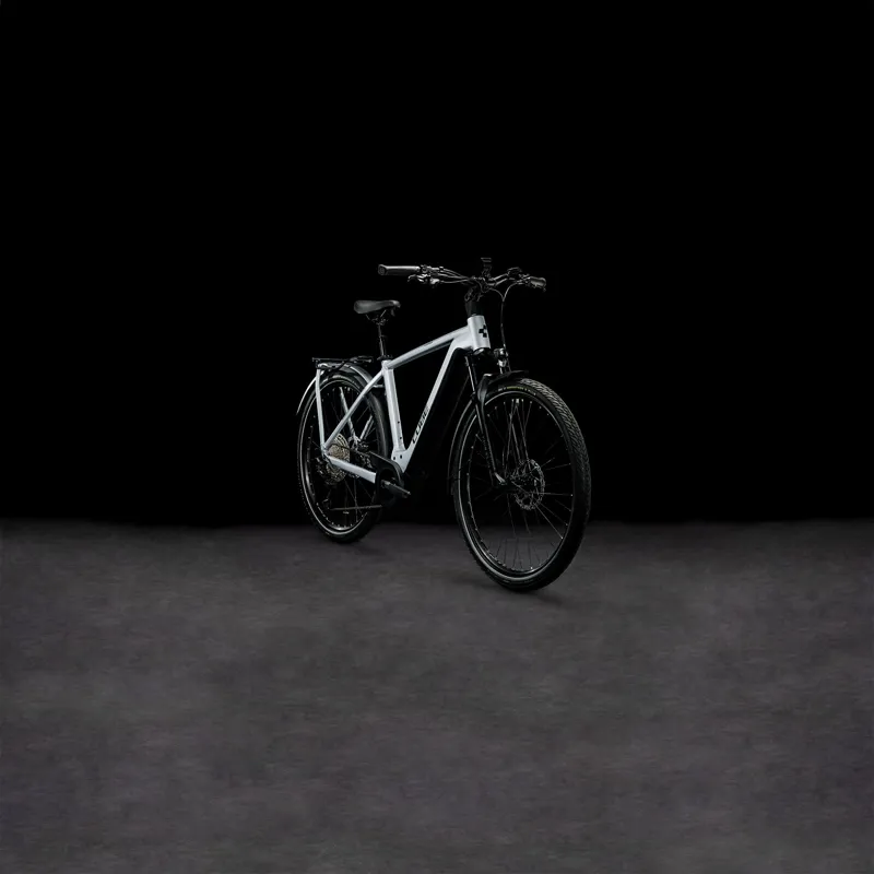 Cube Kathmandu Hybrid SLX 750 2024 Electric Hybrid Bike - Polarsilver-1