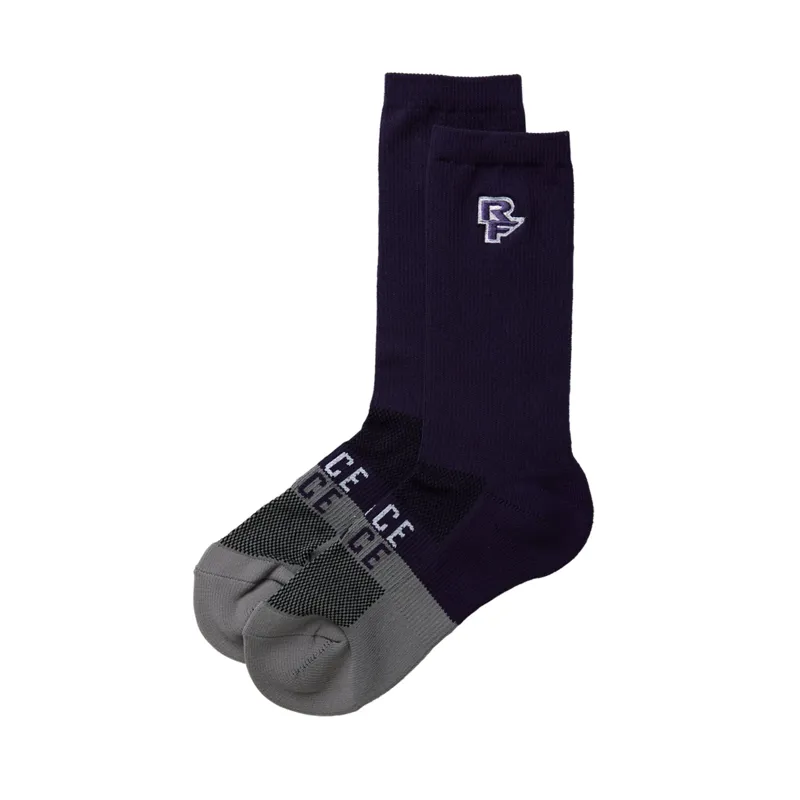 Race Face Far Out Coolmax Men's Socks - Black/Purple