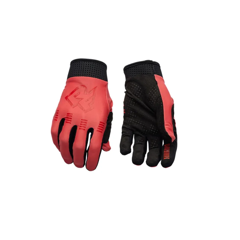 Race Face Roam Long Finger Gloves - Coral