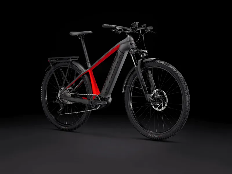 Trek Powerfly Sport 4 Equipped Gen 3 500 2023 Electric MTB - Black/Red-1
