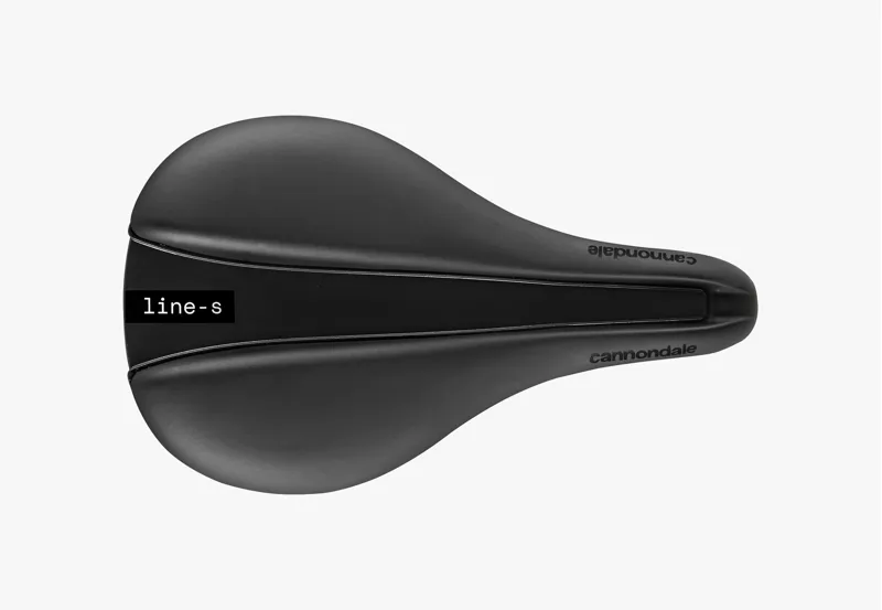 Cannondale Line S Ti Flat Saddle - Black - 142mm-1