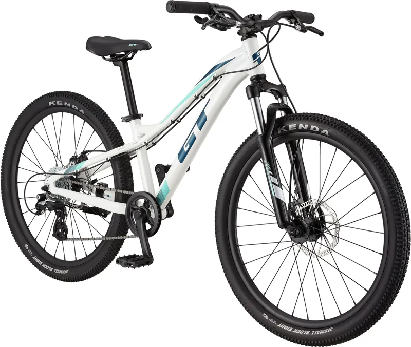 GT Stomper Ace 24w 2023 Kids Bike - Speed White-1