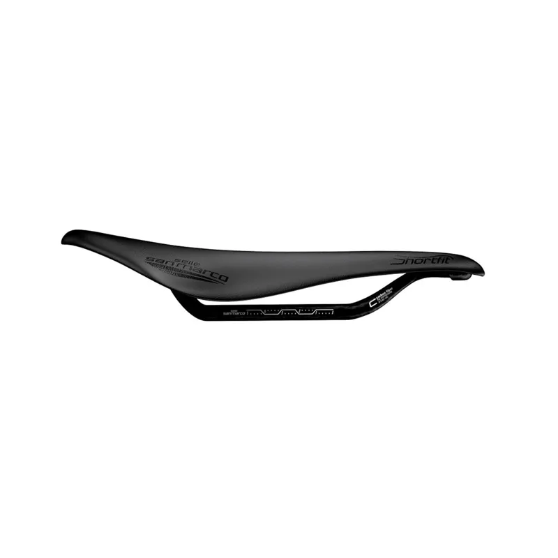 Selle San Marco Shortfit Superleggera Saddle - Black-1
