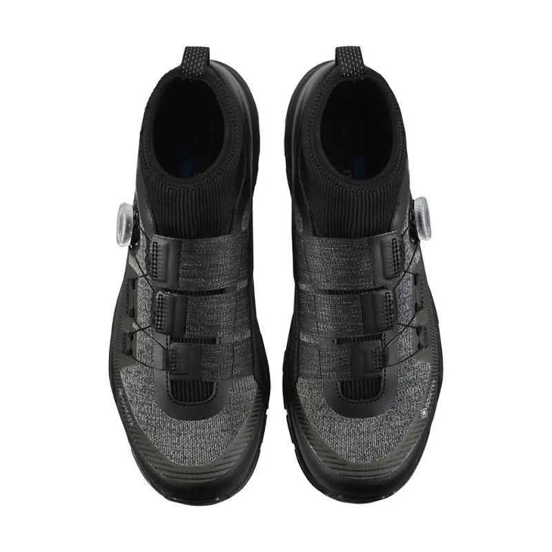 Shimano EX700 Gore-Tex Winter Men's Clipless Touring Shoes - Black-1