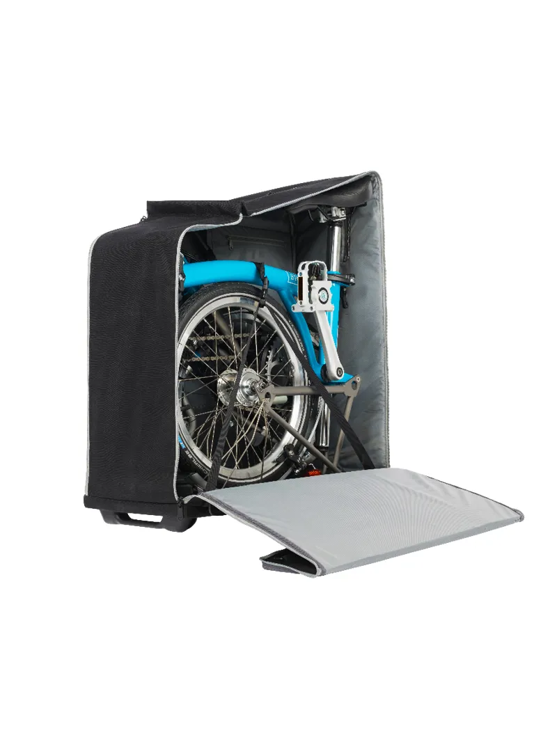 Brompton Padded Travel Bag with 4 Rollers-1