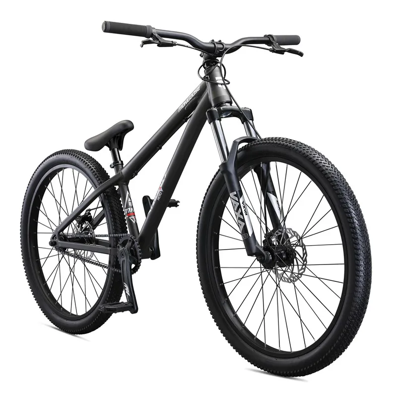Mongoose Fireball Moto 2023 Dirt Jump Bike - Grey-1