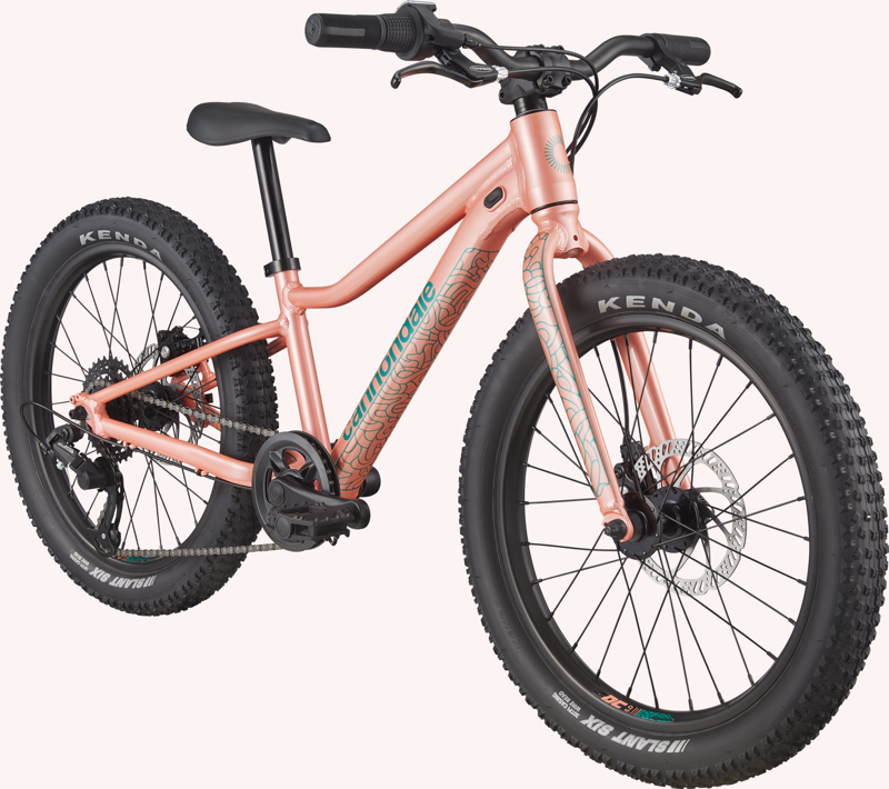 Cannondale Kids Trail Plus 20w 2024 Kids MTB Bike - Salmon-1