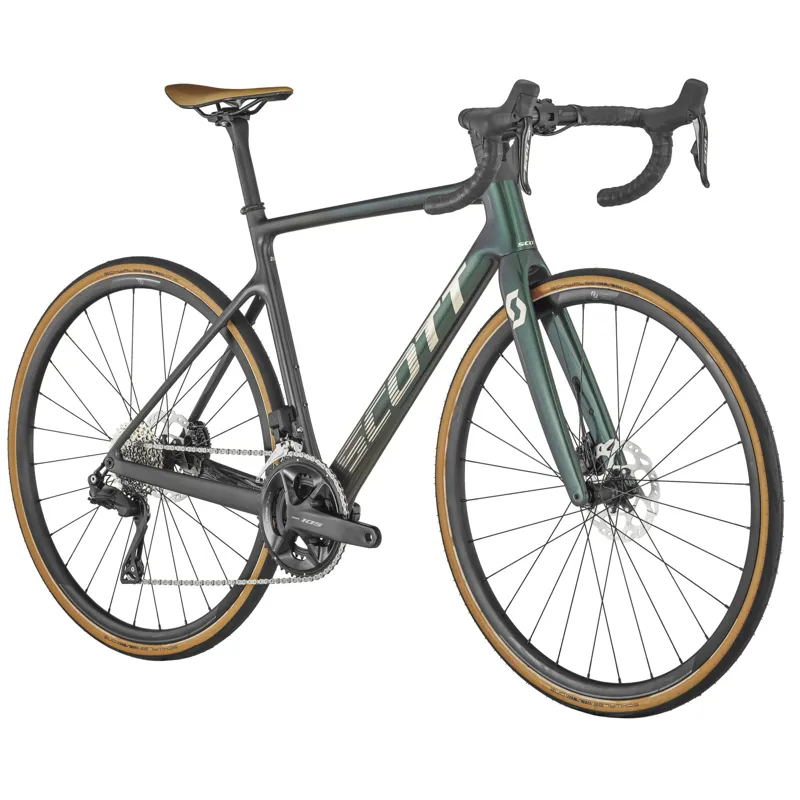 Scott Addict 20 2024 Carbon Di2 Endurance Road Bike - Prism Aqua-1