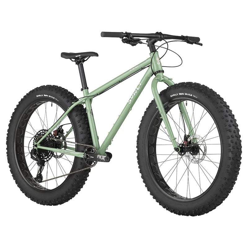Surly Wednesday 2023 Fat Bike - Shangri La Green-1