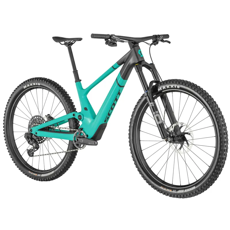 Scott Genius ST 910 Full Suspension Mountain Bike Soft Teal Green-1