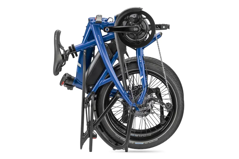 Tern Vektron Q9 20w 2022 Folding Electric Urban Bike - Blue-1