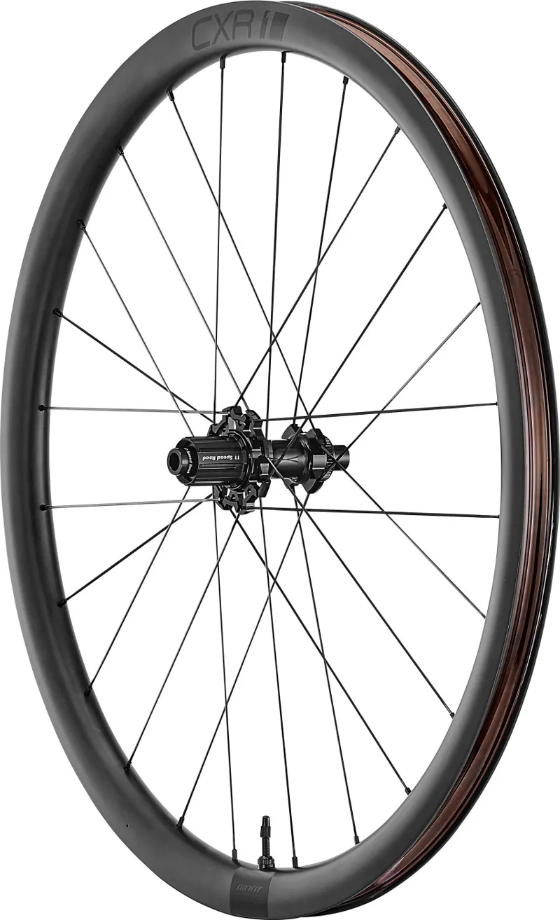 Giant CXR 1 Tubeless Disc Brake Carbon Rear Gravel Bike Wheel - Black-1