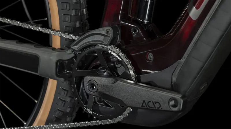 Cube Stereo Hybrid 140 HPC Race 750 27.5/29er 2024 Electric MTB - Red-5