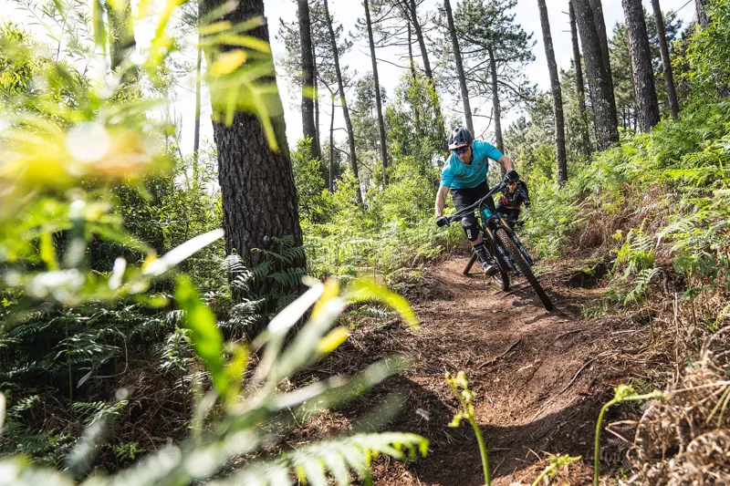 Merida eOne-Sixty 10k 2020 Electric MTB Bike - Candy Teal/Black-11