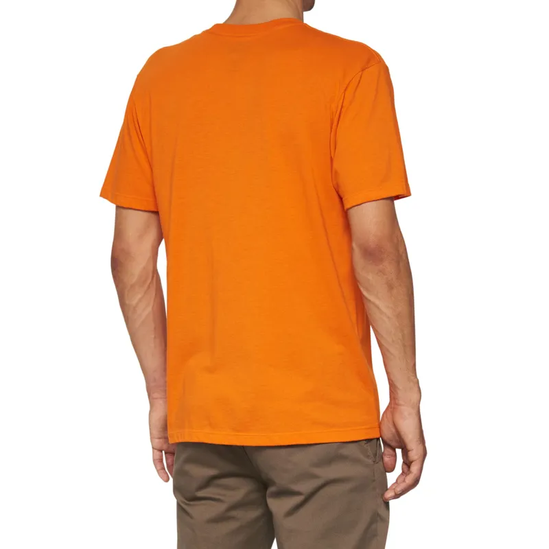 100 Percent Icon Men's Short Sleeve T-Shirt - Orange-1
