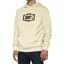 100 Percent Icon Pullover Men's Hoodie - Chalk