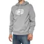 100 Percent Icon Pullover Men's Hoodie - Heather Grey