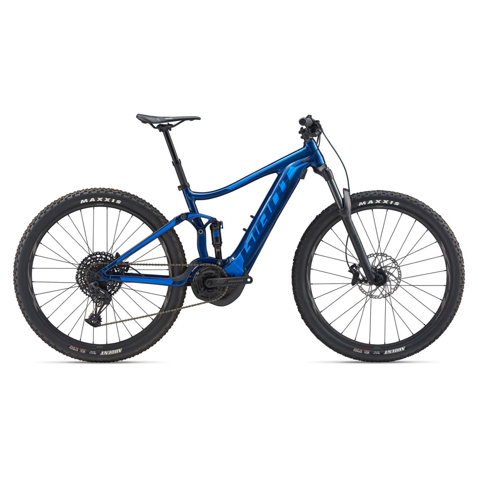 Giant Stance E+ Pro 29er 2020 Electric Mountain Bike Metallic Navy