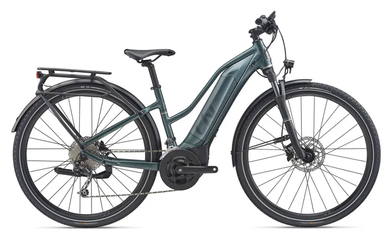 Liv Amiti-E+ 2 27.5 Womens 2020 Electric MTB - Matte Silver Pine