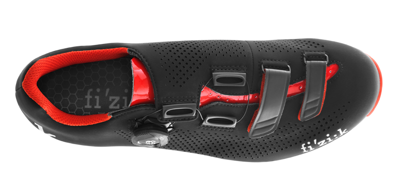 Fizik R4B Road Shoes - Black/Red-1