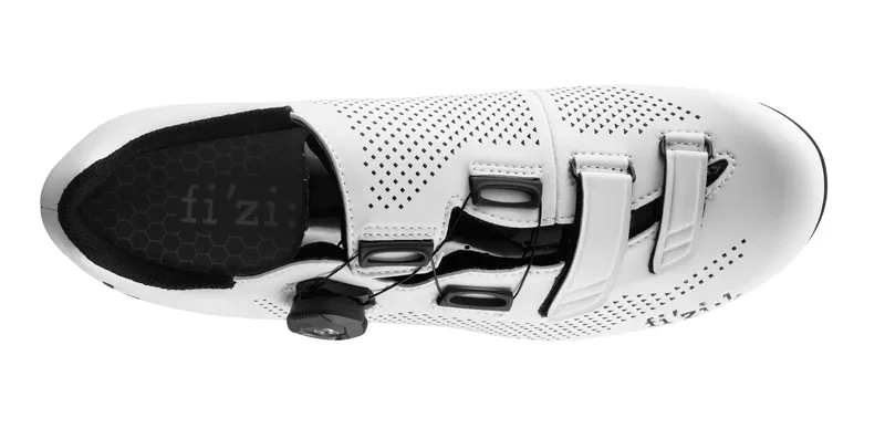 Fizik R4B Uomo Road Shoes - White/Black-1
