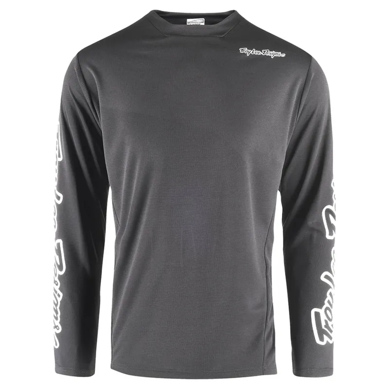 Troy Lee Designs Sprint Long Sleeve Jersey - Charcoal-2