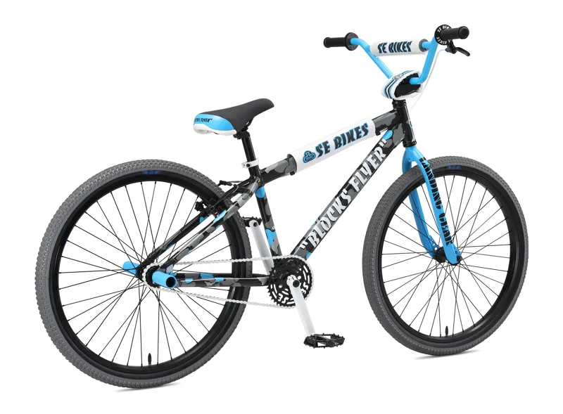 SE Bikes Blocks Flyer 26 inch 2019 BMX Bike - Black for sale online