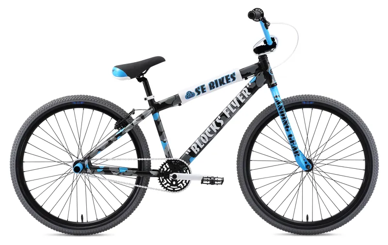 Wheelie Bike SE Bikes Blocks Flyer 26'' Blue/White