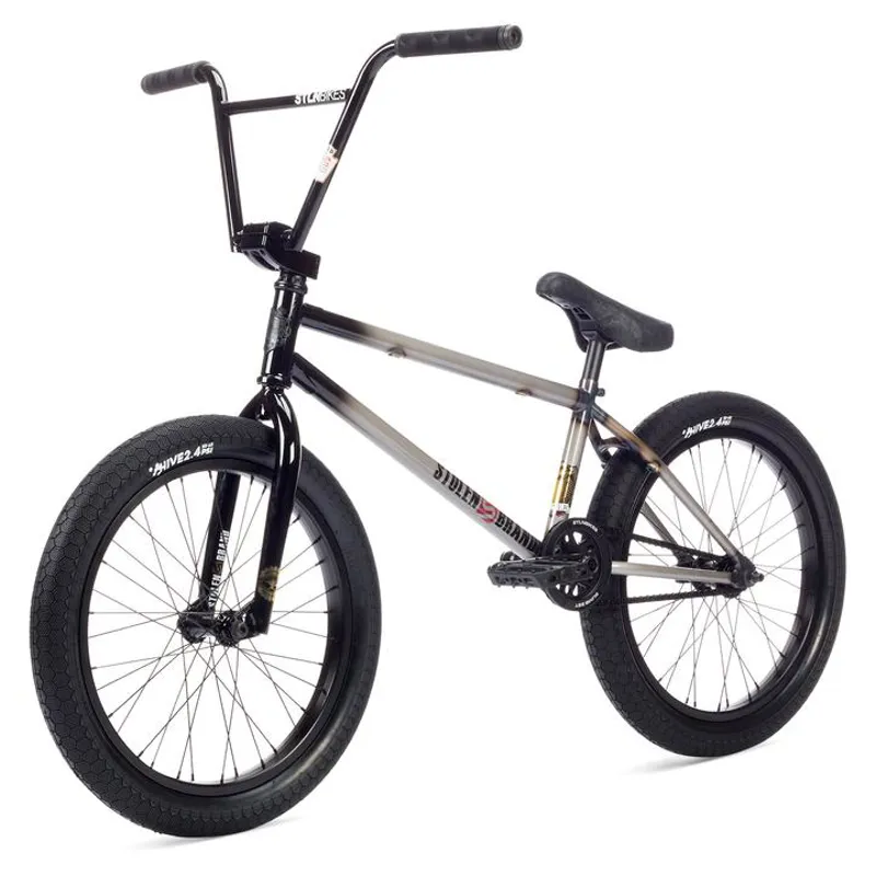 Stolen Sinner FC XLT 20w 2019 BMX Bike - Black/Raw Fade-1