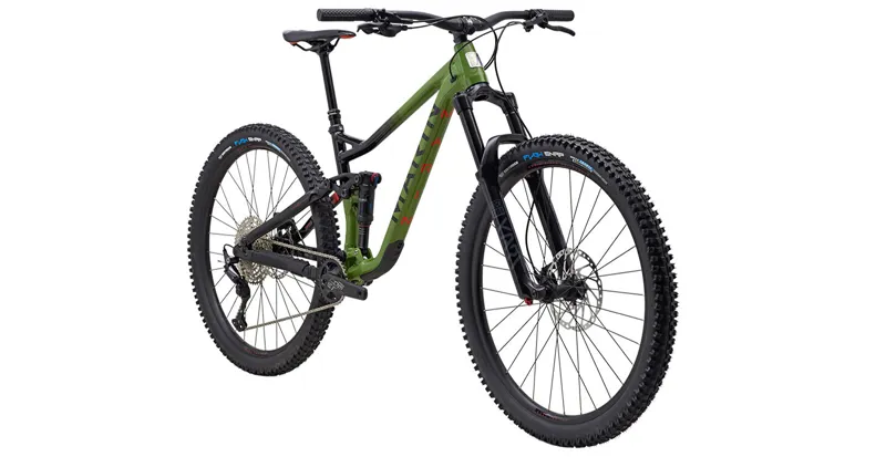 Marin Alpine Trail 7 29er+ 2023 Full Suspension Mountain Bike - Green-1