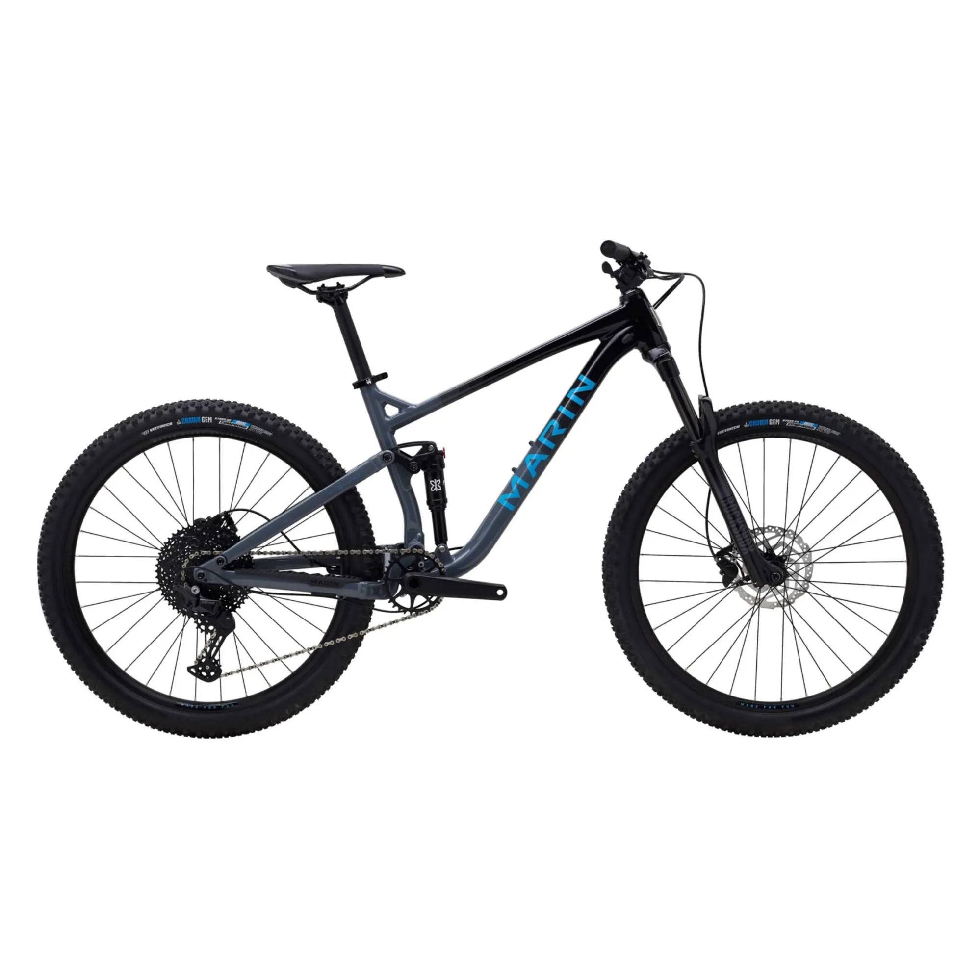 Marin Rift Zone 2022 Full Suspension Mountain Bike Black/Blue