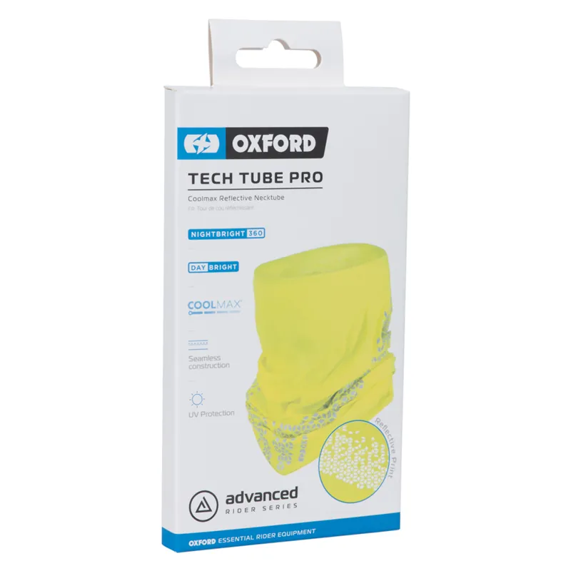 Oxford Tech Tube Pro Coolmax Relex Neck Tube - Fluo-1