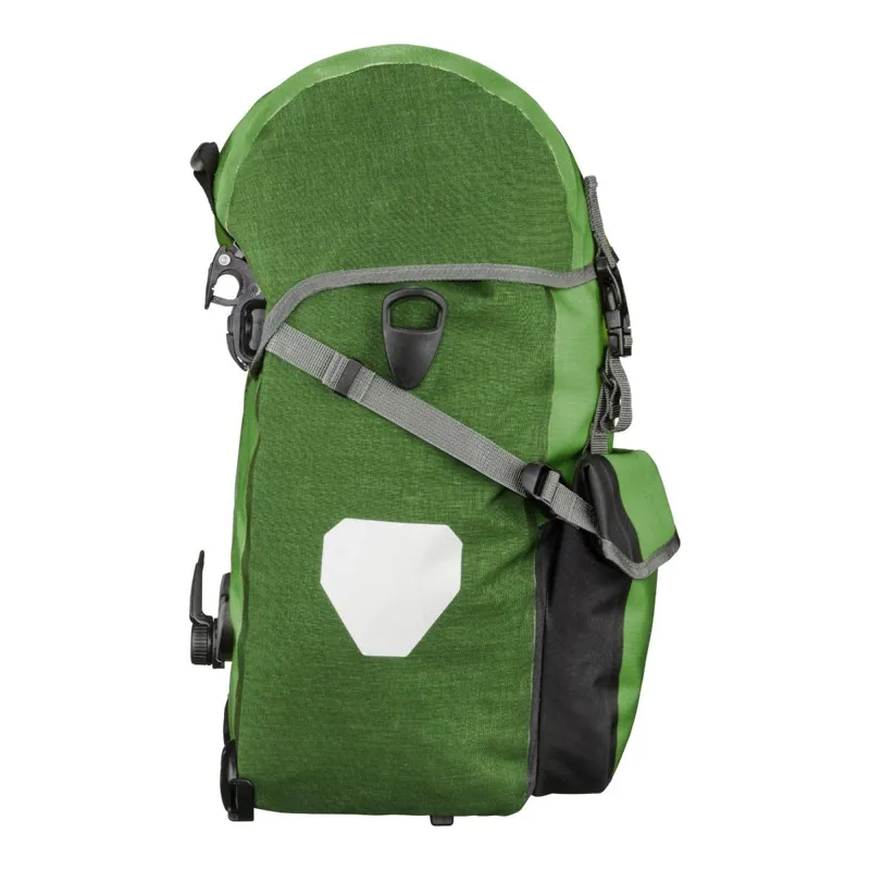 Ortlieb Bike Packer Plus QL2.1 Pannier Bags - 42 Litre - Kiwi/Moss Green-2