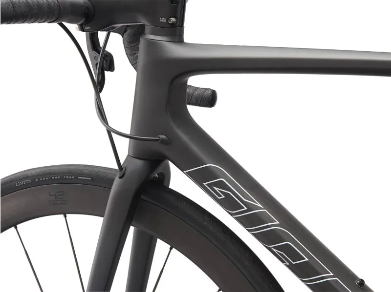 Giant TCR Advanced SL 0 Disc 2021 Road Bike - Raw Carbon/Unicorn White-8