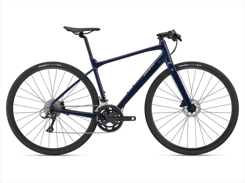 Giant FastRoad SL 2 2021 Flat Bar Road Bike - Eclipse